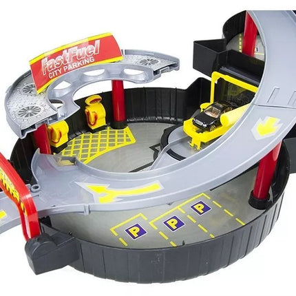 Automobilių stovėjimo aikštelė Lagaminas Apskritimas Dviejų lygių