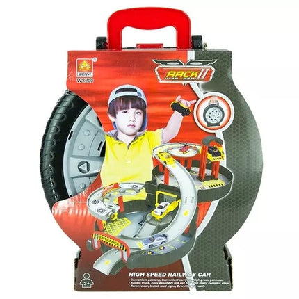 Automobilių stovėjimo aikštelė Lagaminas Apskritimas Dviejų lygių