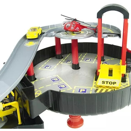 Automobilių stovėjimo aikštelė Lagaminas Apskritimas Dviejų lygių