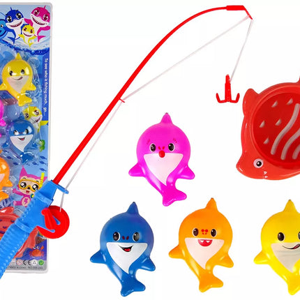 Žvejybos žaidimų rinkinys Žvejybos žaidimas Žuvis + Meškerė + Ekranas