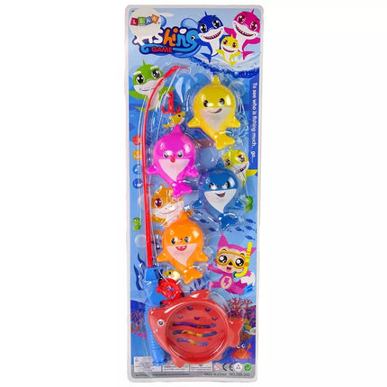 Žvejybos žaidimų rinkinys Žvejybos žaidimas Žuvis + Meškerė + Ekranas