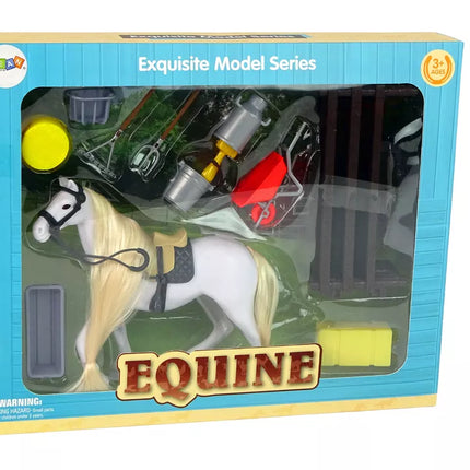 Žirgo figūrėlė Šukuojamas arklys Sodybos reikmenys