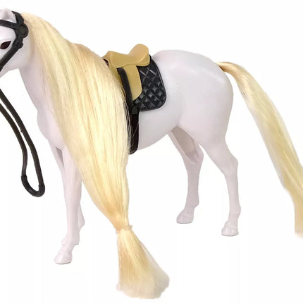 Ūkio tvarto figūrėlių rinkinys su šukavimo arklių priedais