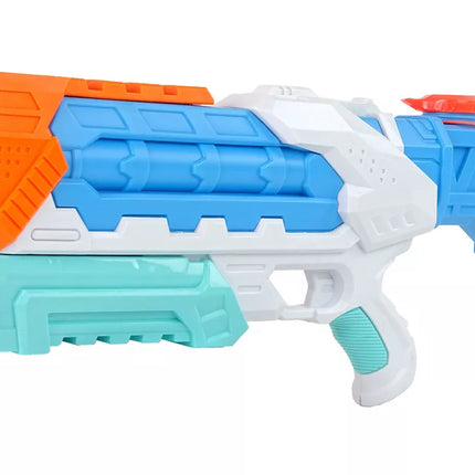 Vandens pistoletas 820 ml Mėlynas-Baltas-Žalias-Tamsiai mėlynas