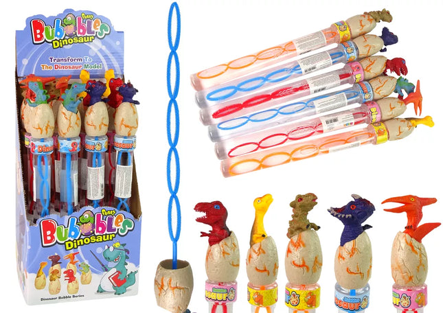 Muilo burbulai Dinozaurai 34 cm Įvairių spalvų