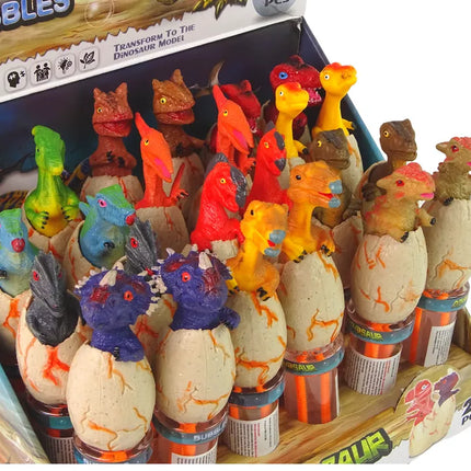 Muilo burbulai Dinozaurai 18 cm, įvairių spalvų