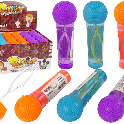 Muilo burbulai Mikrofonas 3 spalvos 40 ml