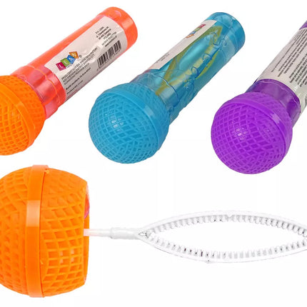Muilo burbulai Mikrofonas 3 spalvos 40 ml