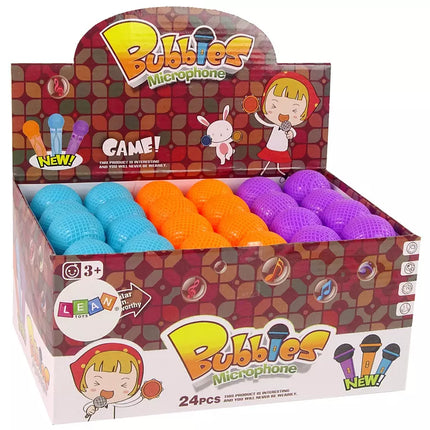 Muilo burbulai Mikrofonas 3 spalvos 40 ml