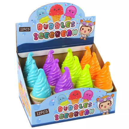 Muilo burbuliukai "Ice-cream" 4 spalvos 80ml