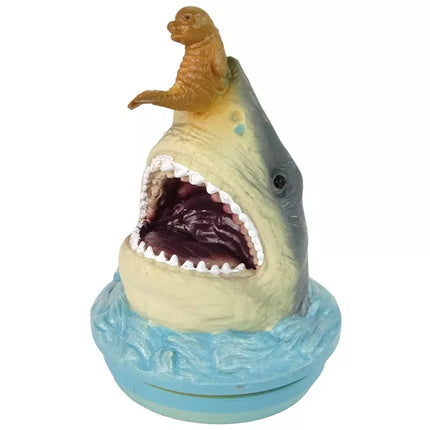 Jūrų gyvūnų figūrėlės ryklių rinkinys 12 vnt. Priedai tūbelėje