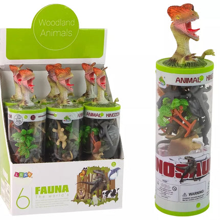 12 dinozaurų figūrėlių rinkinys