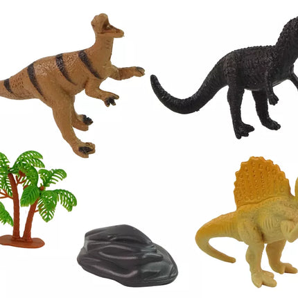 12 dinozaurų figūrėlių rinkinys