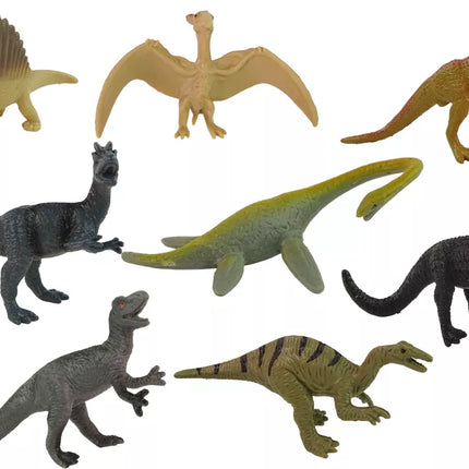 12 dinozaurų figūrėlių rinkinys