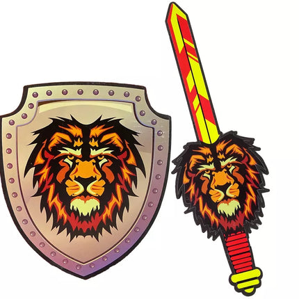 EVA putos riterio rinkinys Kardas ir skydas Liūtas