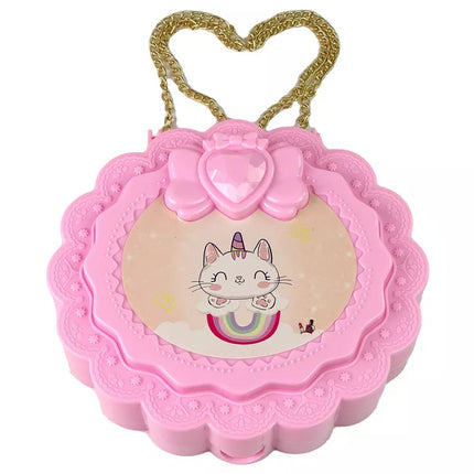 Rožinis Vienaragio Makiažo Grožio Rinkinys