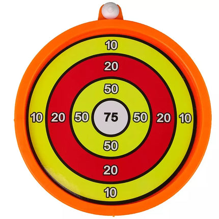 Sportinio lanko suaugusiems šaudymo rinkinys su strėlėmis, oranžinis