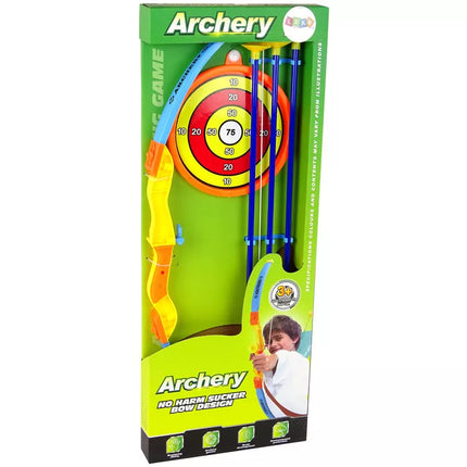 Sportinio lanko suaugusiems šaudymo rinkinys su strėlėmis, oranžinis
