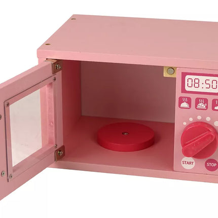 Medinė mikrobangų krosnelė maistui