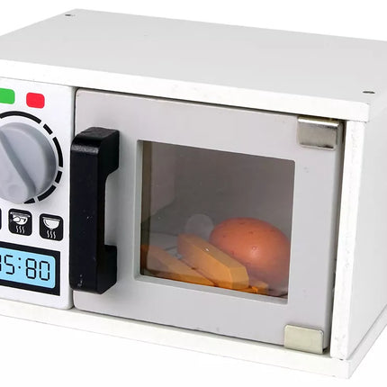 Medinė mikrobangų krosnelė maistui