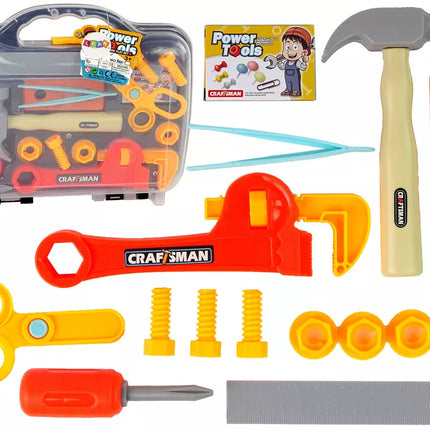 Meistro rinkinys lagamine Įrankiai vaikams Plaktukas