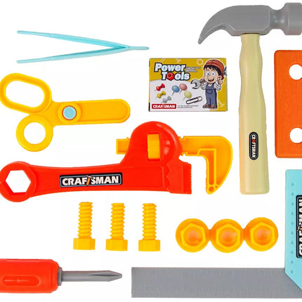 Meistro rinkinys lagamine Įrankiai vaikams Plaktukas