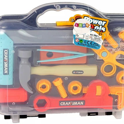 Meistro rinkinys lagamine Įrankiai vaikams Plaktukas