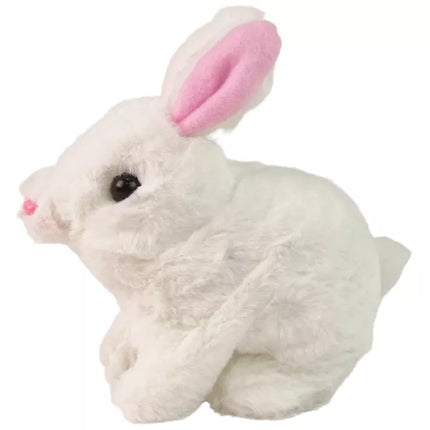 Interaktyvus triušio zuikio talismanas baltas morkų dubuo