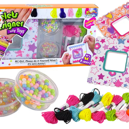 Papuošalų gamybos rinkinys "Pasidaryk pats" apyrankės Mulina