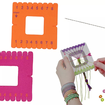 Papuošalų gamybos rinkinys "Pasidaryk pats" apyrankės Mulina