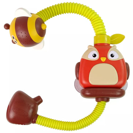 Pelėdos dušo bitės vonios žaislas