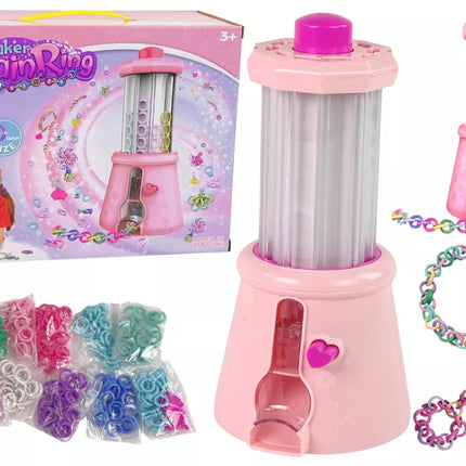 ""Pasidaryk pats" papuošalų gamybos žaislinis karoliukų aparatas"