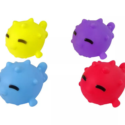 Žaislas voniai Mini krepšinis Šuo Guminė žuvis