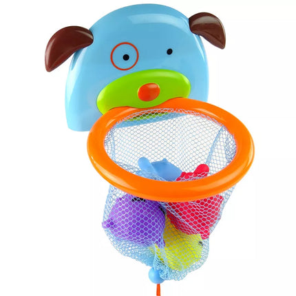 Žaislas voniai Mini krepšinis Šuo Guminė žuvis