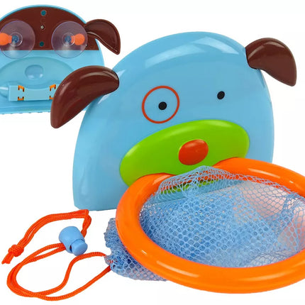 Žaislas voniai Mini krepšinis Šuo Guminė žuvis