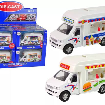 Automobilinis kemperis Ledų krautuvėlė Greito maisto restoranai Trinties pavara 2 modeliai