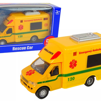 Automobilis gelbėjimo transporto priemonė Policijos ugniagesių brigada Frikcinė pavara 3 modeliai