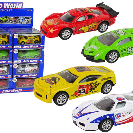 Sportinio automobilio "Resorak Racing" 4 spalvų 1:43