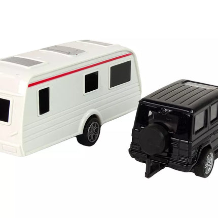 Jeep Black Caravan transporto priemonių rinkinys, metaliniai elementai