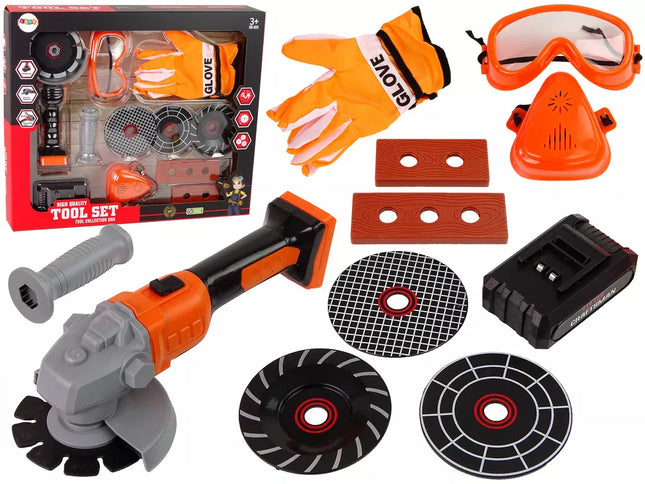 „Pasidaryk pats“ šlifuoklio rinkinio akumuliatoriaus priedai