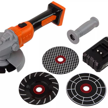 „Pasidaryk pats“ šlifuoklio rinkinio akumuliatoriaus priedai