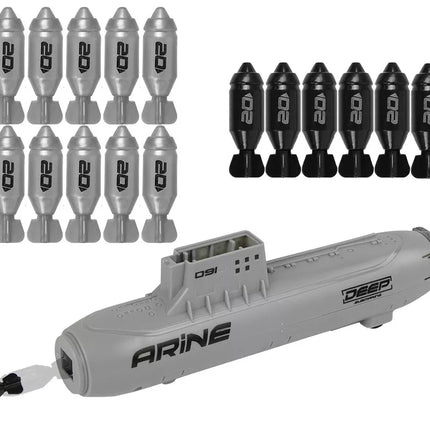 Karinio povandeninio laivo armijos rinkinys reaktyviniai lėktuvai "Bombshells"