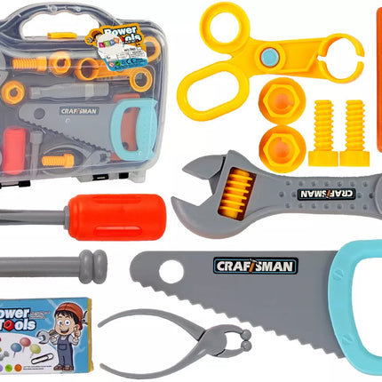 „Pasidaryk pats“ rinkinys įrankių dėžėje vaikams