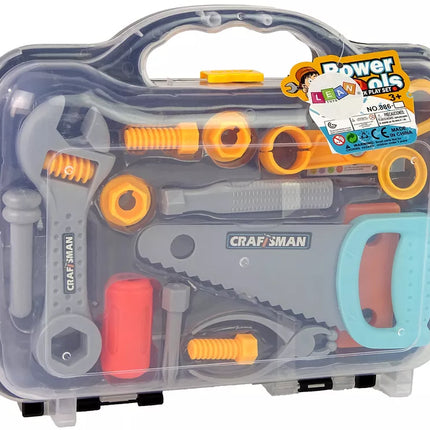 „Pasidaryk pats“ rinkinys įrankių dėžėje vaikams