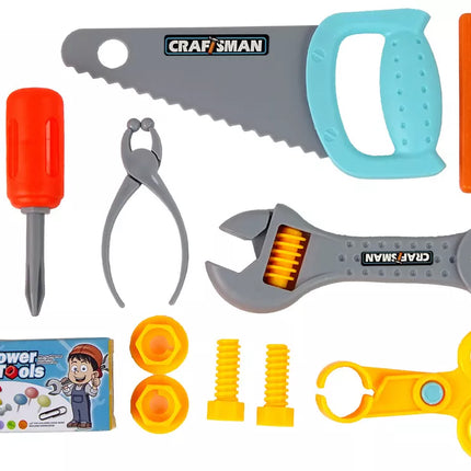 „Pasidaryk pats“ rinkinys įrankių dėžėje vaikams