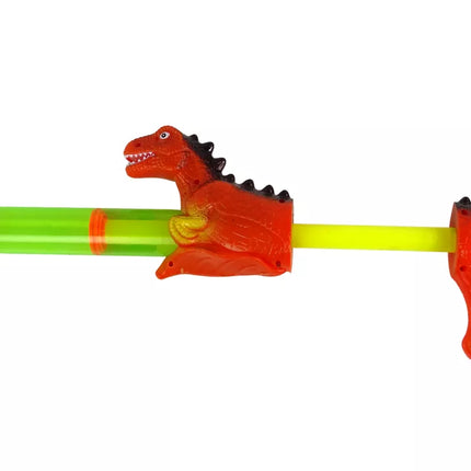 Vandens pistoletas 40 cm Dinozauras Raudonas Sodui