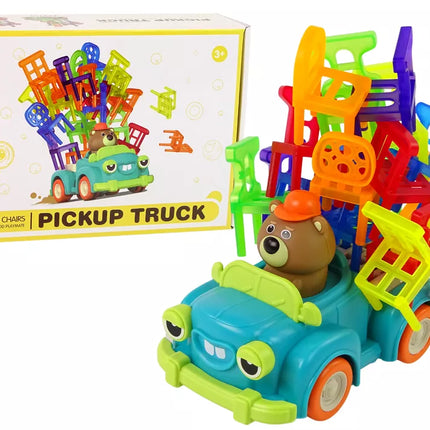 Krintančių kėdžių arkadinis žaidimas Judantis taikinys Automobilis