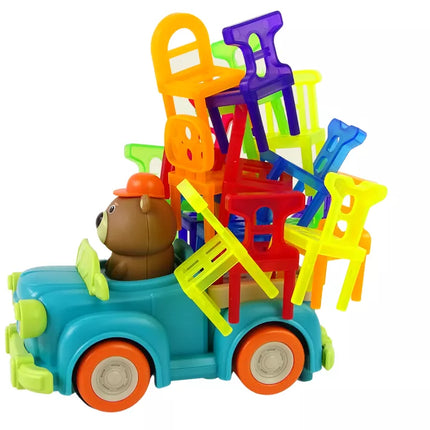 Krintančių kėdžių arkadinis žaidimas Judantis taikinys Automobilis