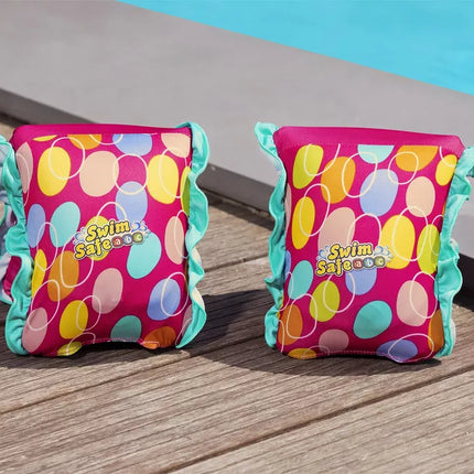 Rožinės Bestway 32182 plaukimo rankovės S/M