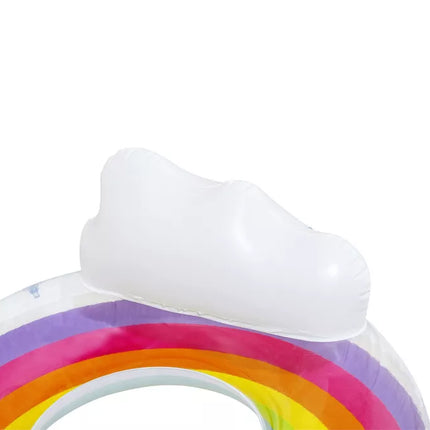 Pripučiamas plaukimo ratas 107 cm Rainbow Bestway 43647